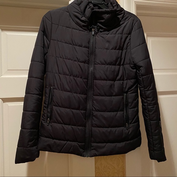 Fabletics Black Puffer Jacket - Picture 1 of 7